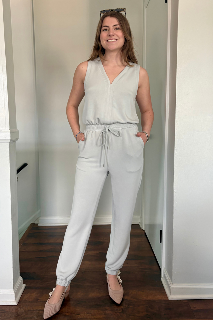 Blue Fog Luxe Jumpsuit