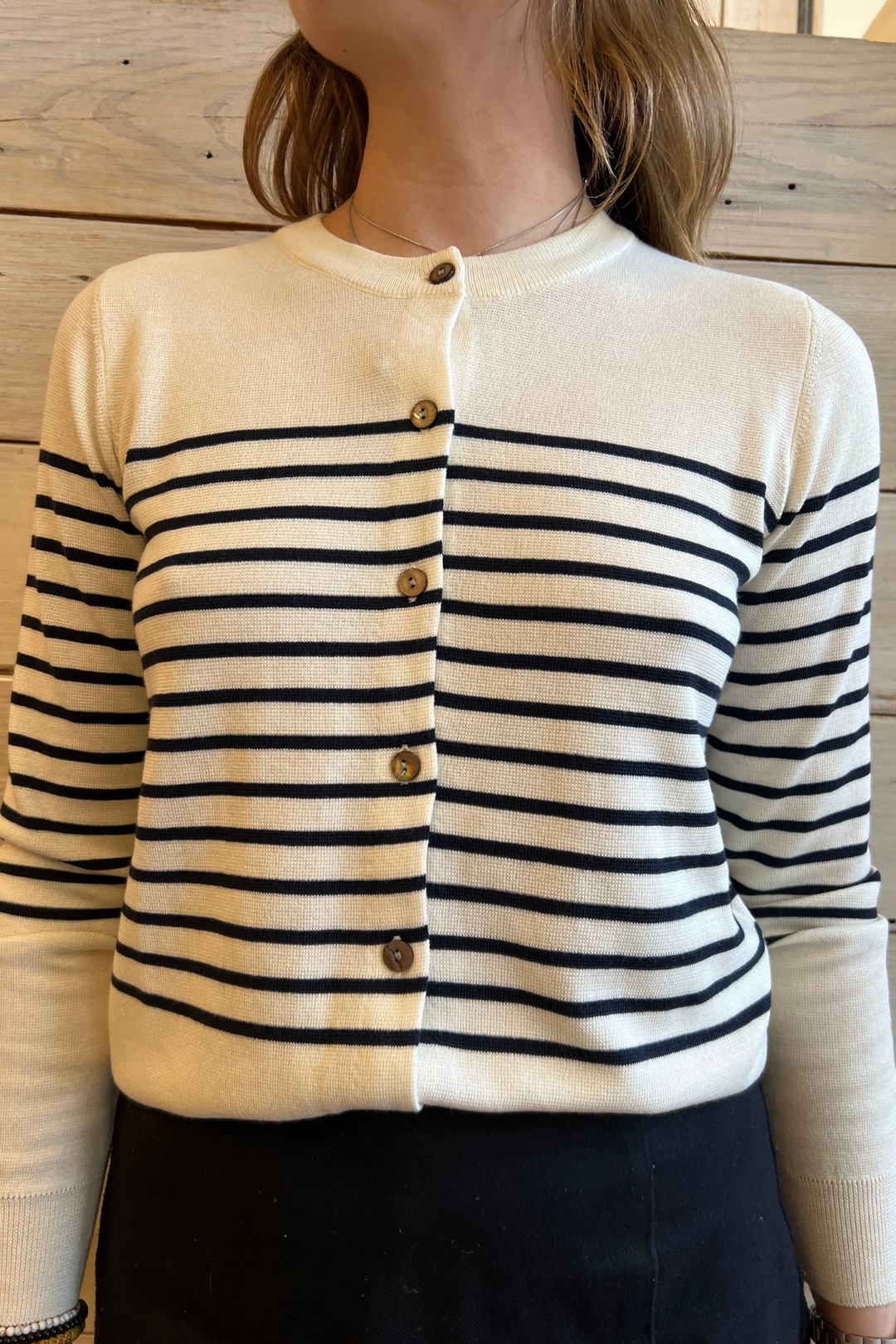 Serena Stripe Cardigan