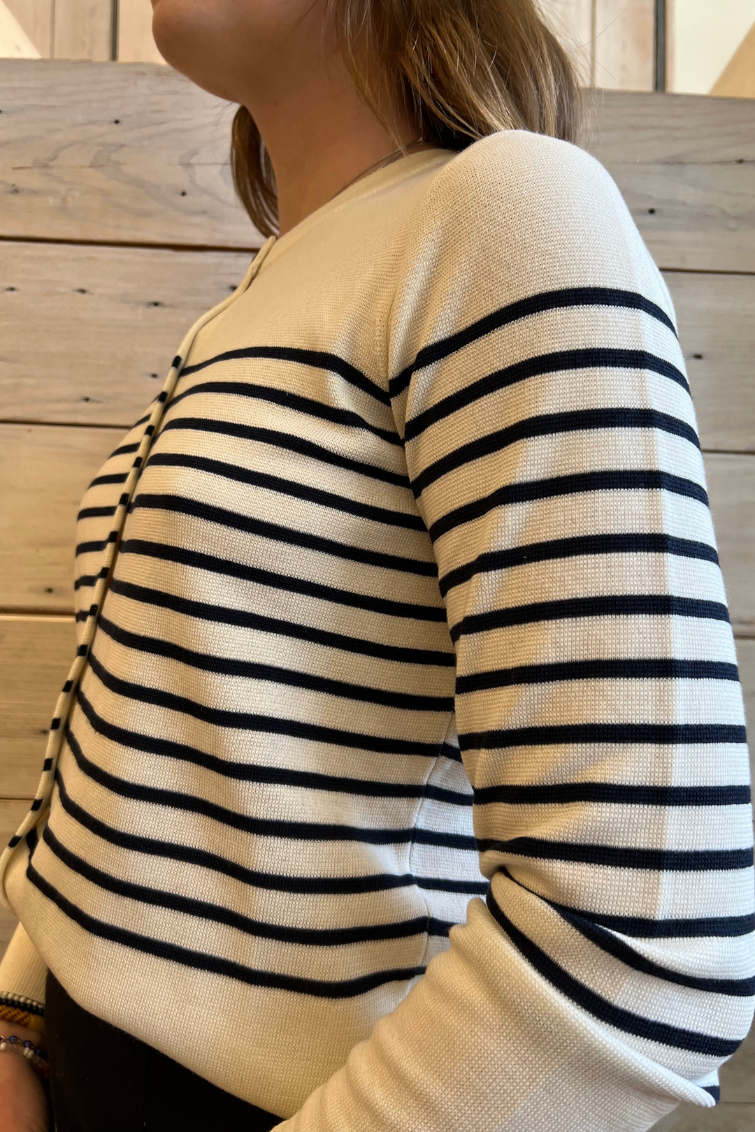 Serena Stripe Cardigan