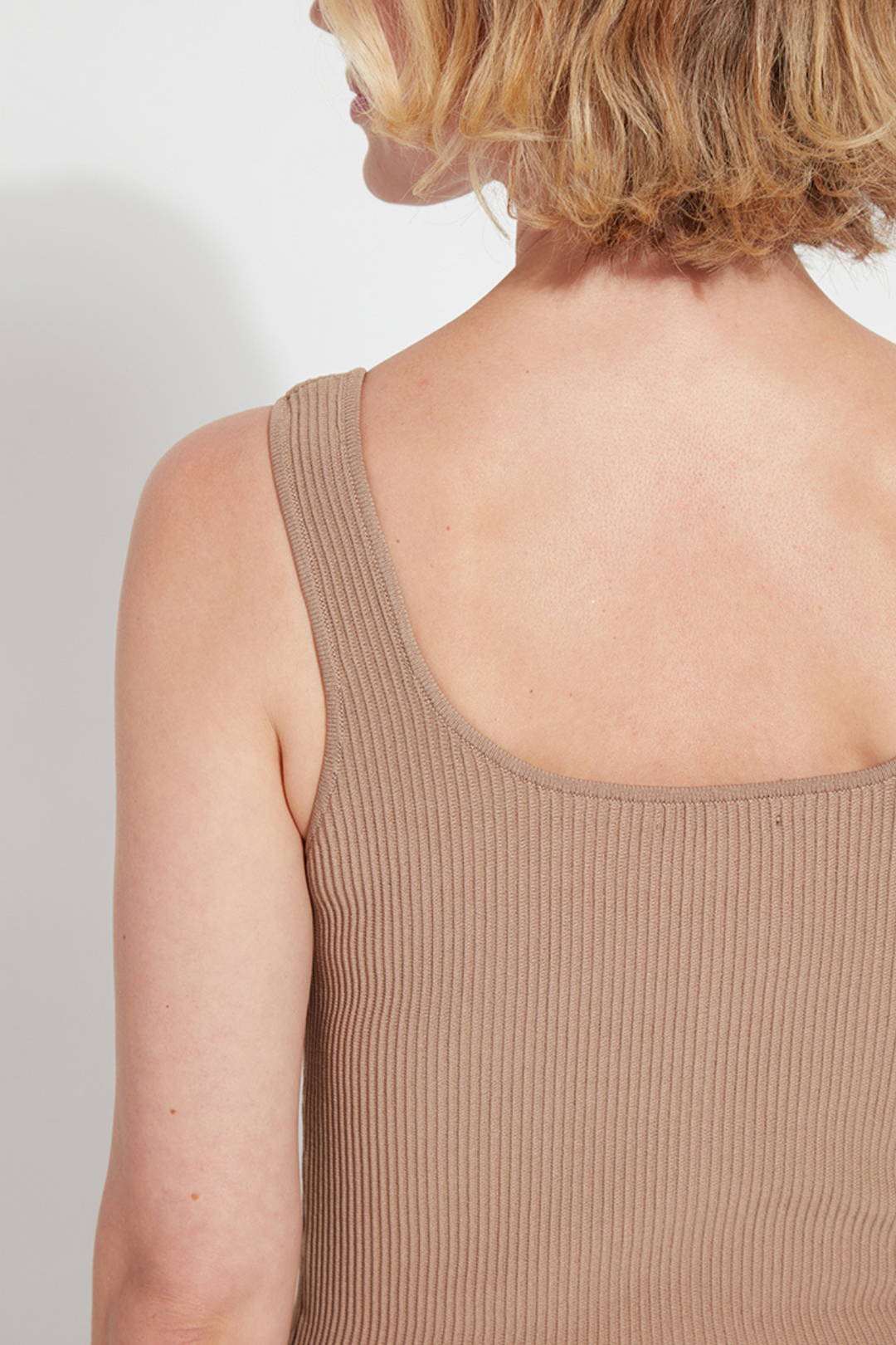 LYSSE | Avril Sculpt Tank-Tan