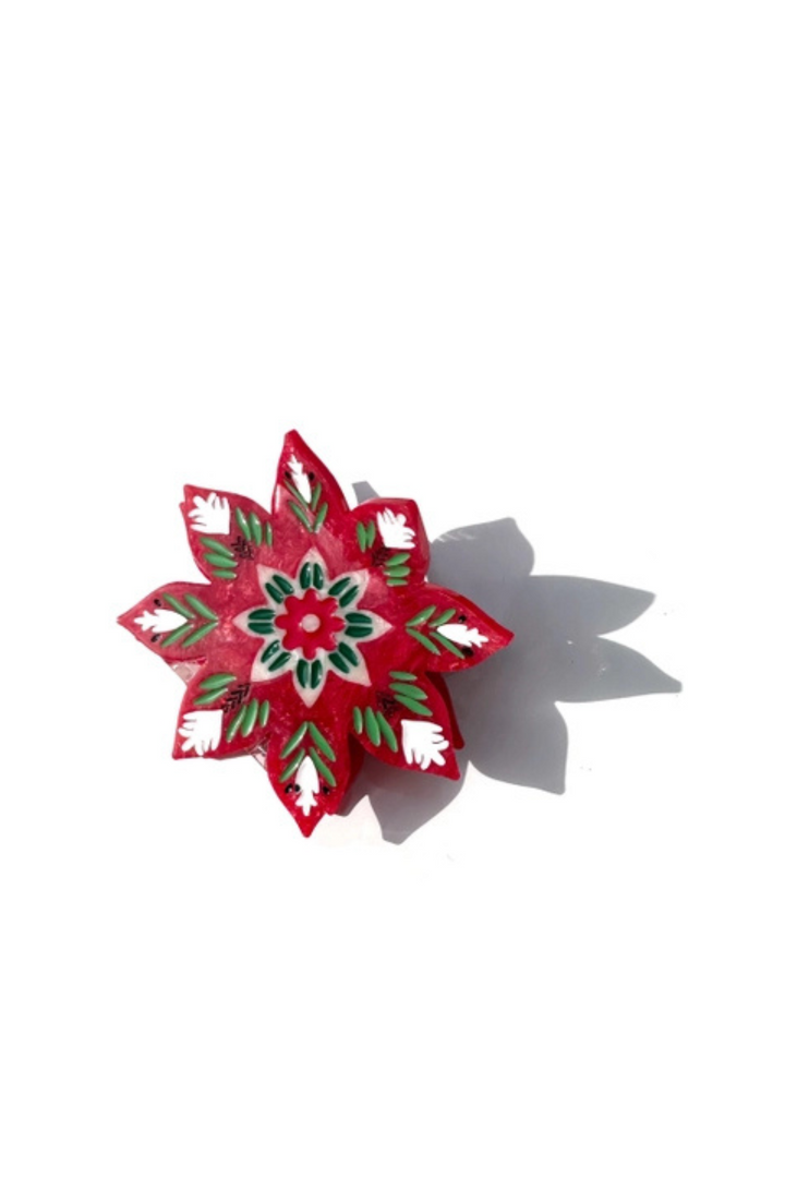 Holiday Flower Clip