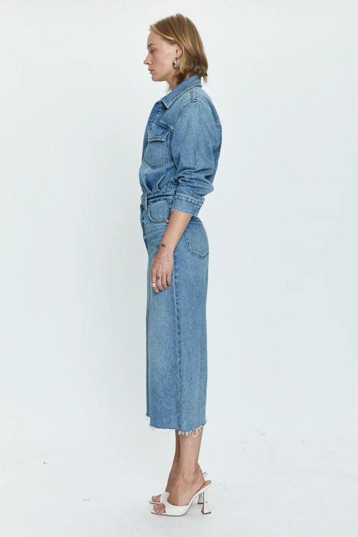 PISTOLA | AMIRA DENIM DRESS