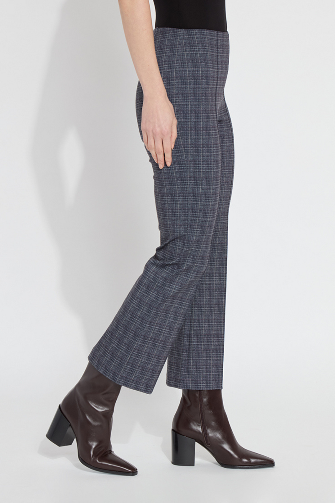 Lysse | Elyse Pant - Wall St Plaid