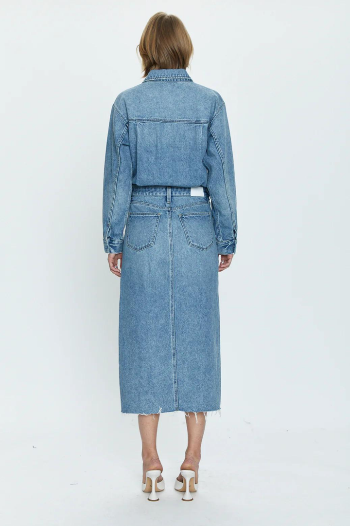 PISTOLA | AMIRA DENIM DRESS