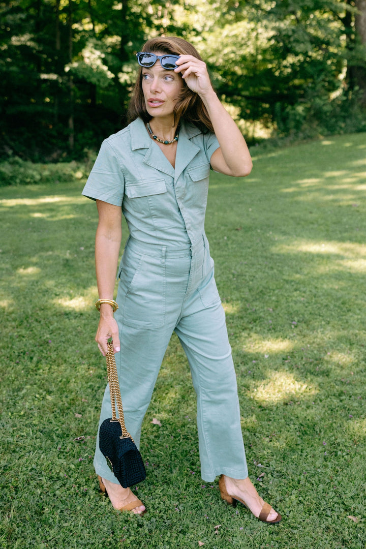 PISTOLA | MAKENNA JUMPSUIT- OLIVE