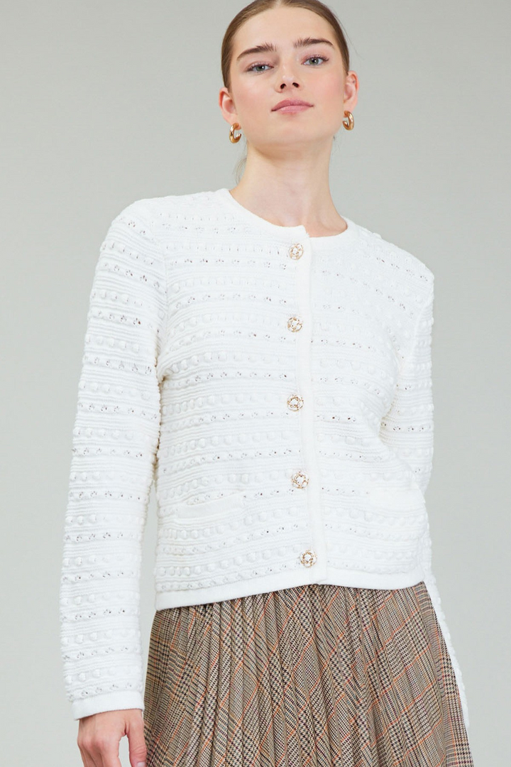 Rye Ivory Cardigan