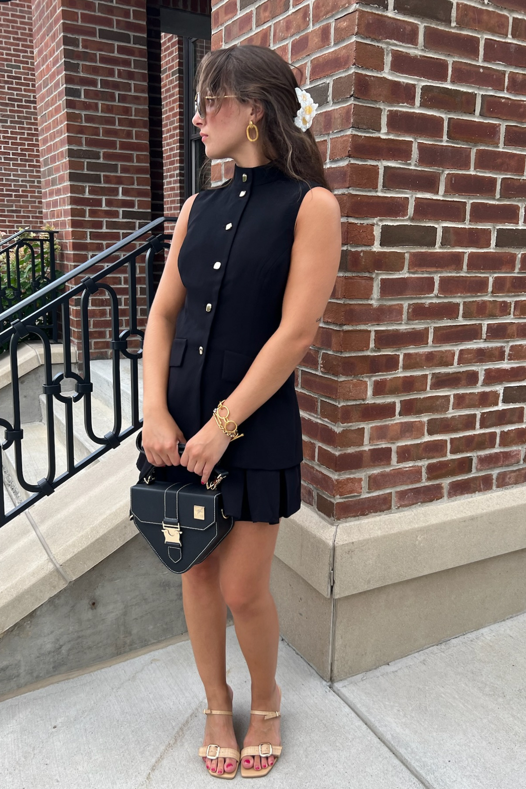 AMANDA UPRICHARD | EVELYN SKORT ROMPER