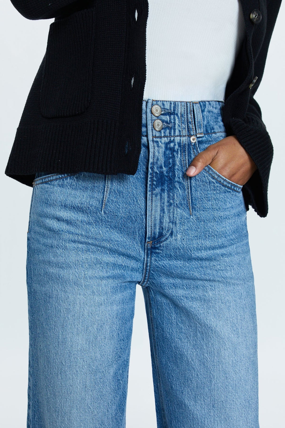 PISTOLA | LANA DOUBLE BUTTON JEANS