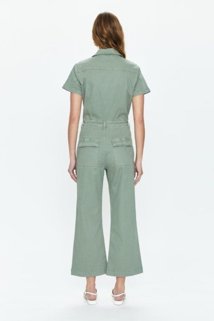 PISTOLA | MAKENNA JUMPSUIT- OLIVE