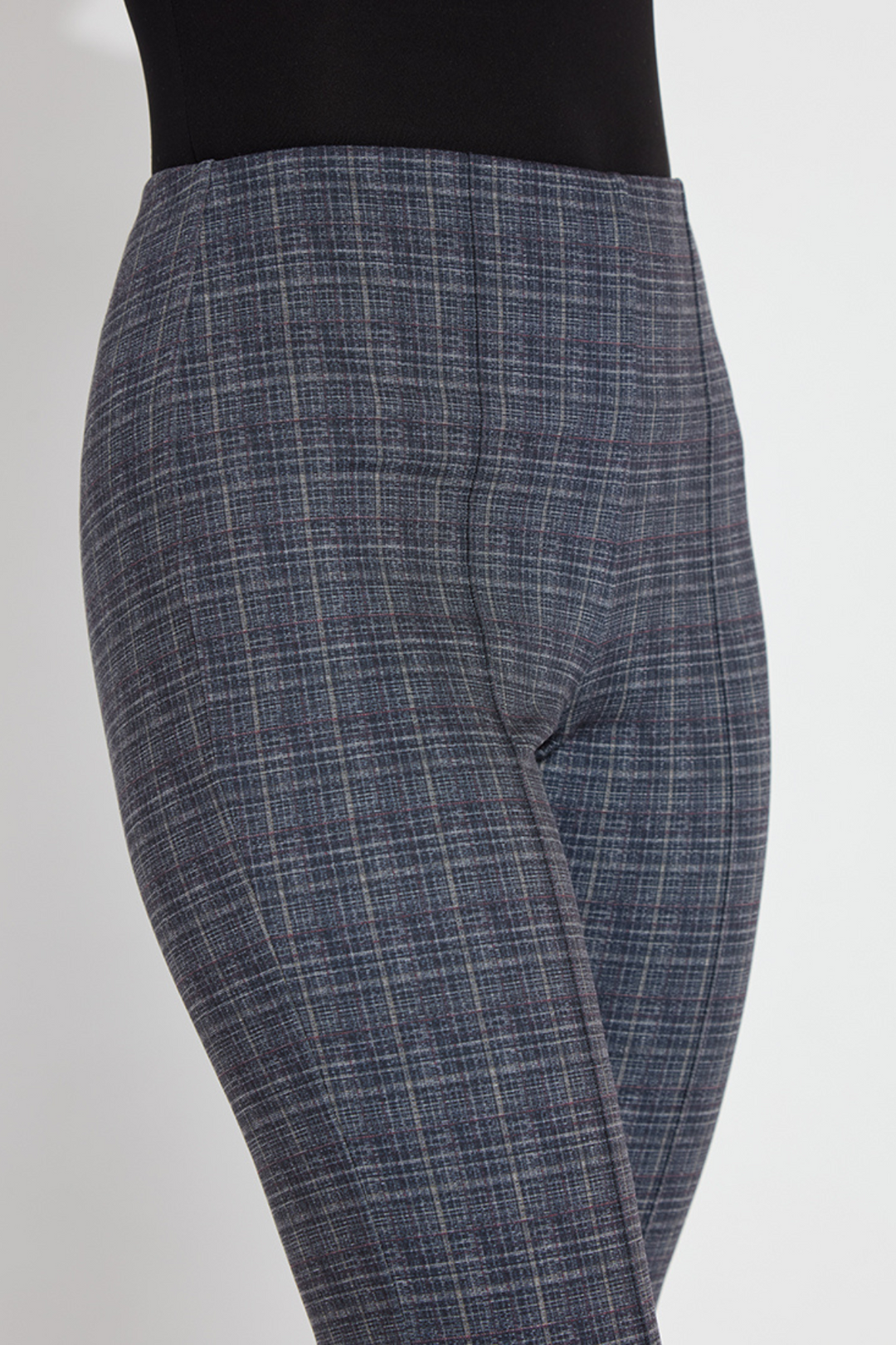 Lysse | Elyse Pant - Wall St Plaid