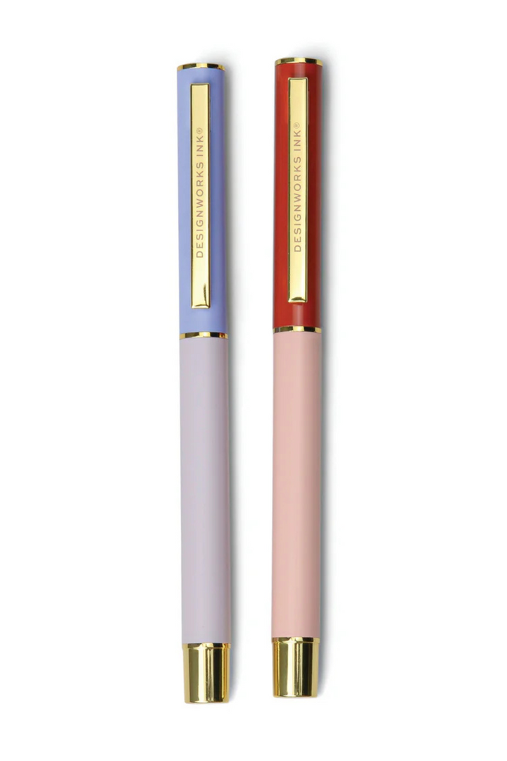 Color Block Pen- Lavender Blush