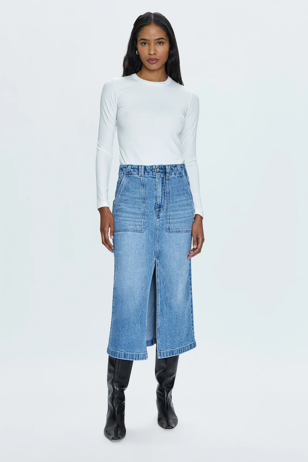 PISTOLA | SAMMIE DENIM SKIRT