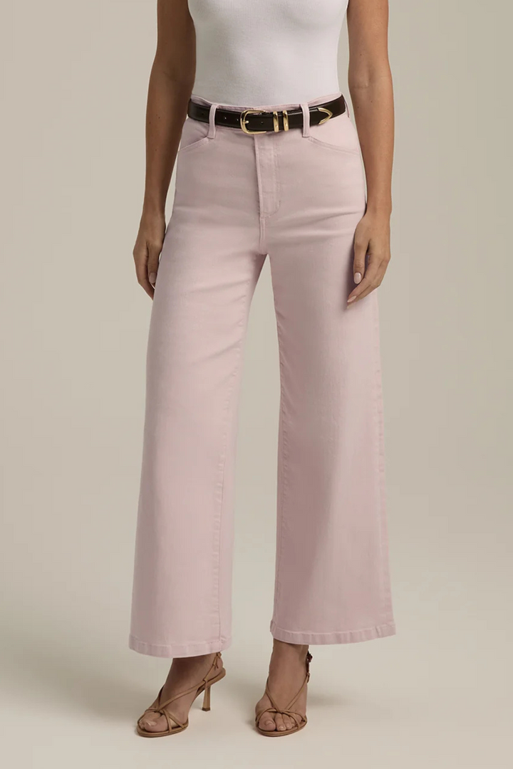 FAVORITE DAUGHTER | MISCHA HR WIDE LEG- PINK