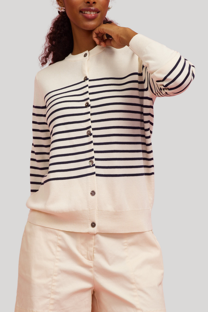 Serena Stripe Cardigan